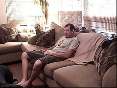 Wild moments of a horny couple