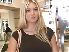 Stunning Blond Babe Changing Clothes